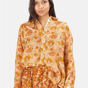 Zimmermann 100% Silk Andie Shirt